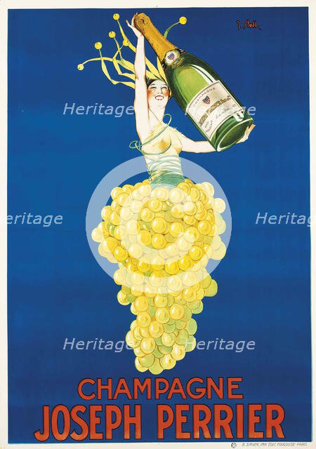 Champagne Joseph Perrier, c1929. Creator: Stall, Joseph (1874-1933).