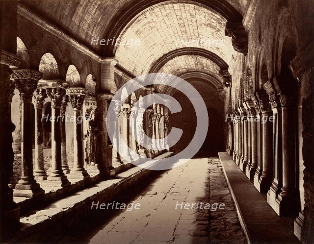 Arles, Cloitre St. Trophime, ca. 1861. Creator: Edouard Baldus.