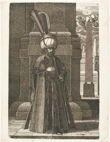 Ismael, the Persian Ambassador of Tahmasp, King of Persia, 1569. Creator: Melchior Lorichs.