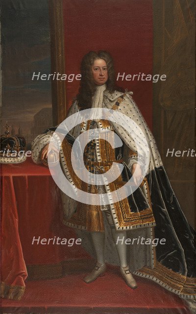 Portrait of George I of Great Britain.