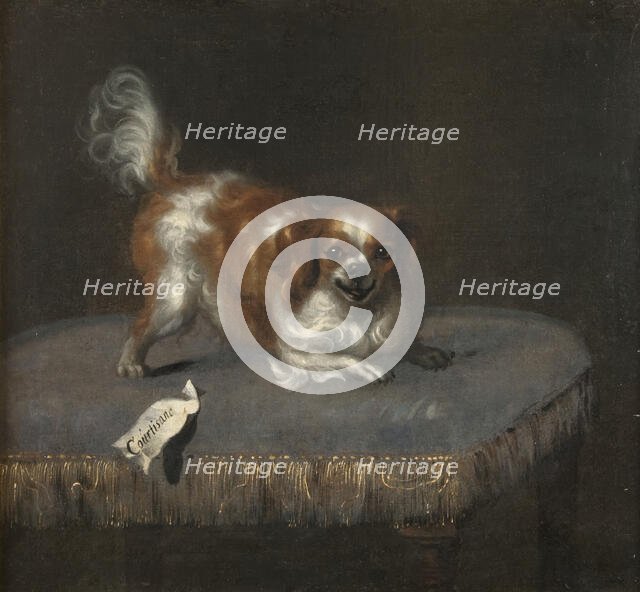 The dog Courtisan, c17th century. Creator: Unknown.
