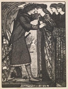 King Sigurd the Crusader - A Norse Saga, 1862. Creator: Dalziel Brothers.