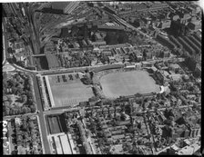 Lord's Cricket Ground, St Johns Wood, London, 1939. Creator: Aerofilms.
