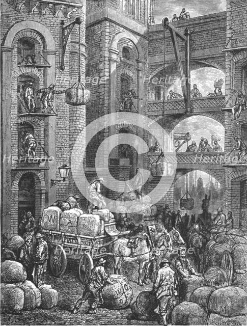 'Pickle Herring Street', 1872.  Creator: Gustave Doré.