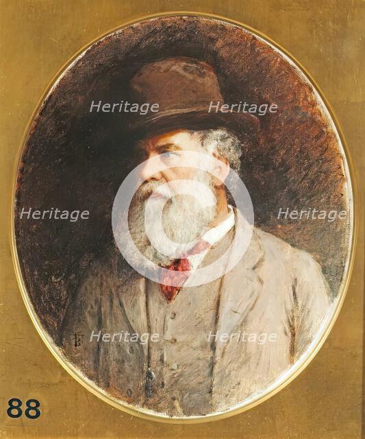 Myles Birket Foster, Self Portrait, 1883. Creator: Birket Foster.