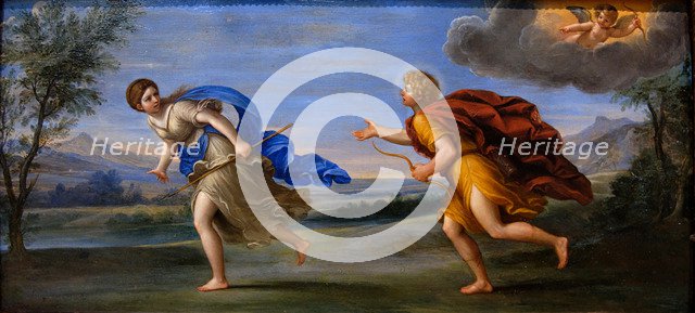 Apollo and Daphne, c. 1615-1620. Artist: Albani, Francesco (1578-1660)