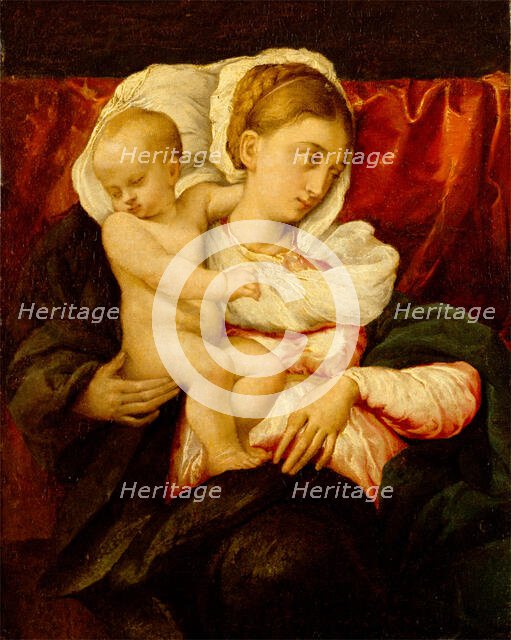Madonna and Child, between 1540 and 1545. Creator: Jacopo Bassano il vecchio.