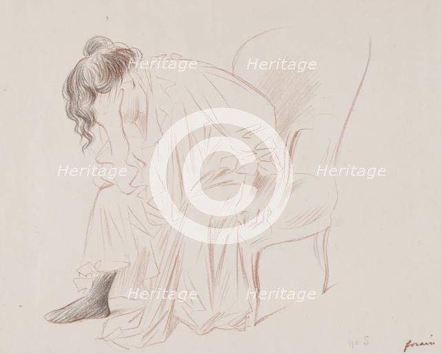 Woman Seated. Creator: Jean Louis Forain (French, 1852-1931).