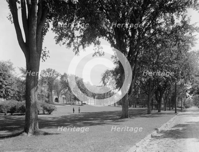 The College Green, Burlington, Vt., c.between 1910 and 1920. Creator: Unknown.