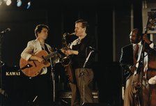 Eddie Jones, Howard Alden, Scott Hamilton, Newport Festival Allstars, North Sea Jazz Festival, 1992 Creator: Brian Foskett.