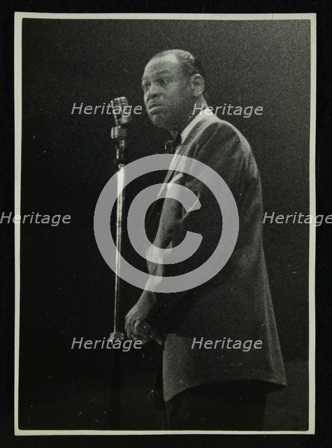 American pianist and bandleader Earl 'Fatha' Hines, 1950s. Artist: Denis Williams