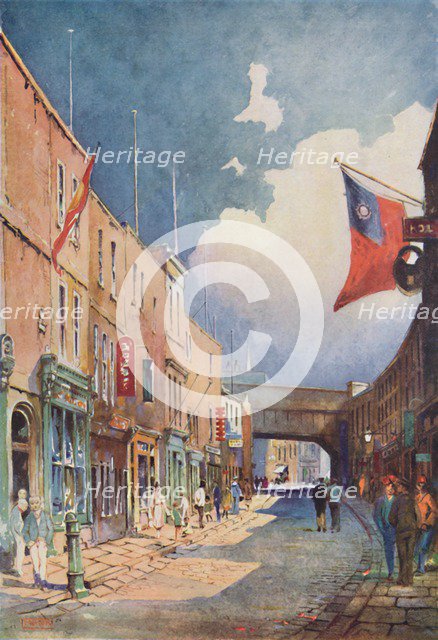 'Chinatown, 1920', 1920. Artist: William Monk.