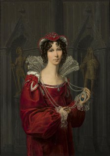 Friederike Luise Wilhelmine of Prussia (1774-1837), Queen of the Netherlands, c1815. Creator: Bury, Friedrich (1763-1823).