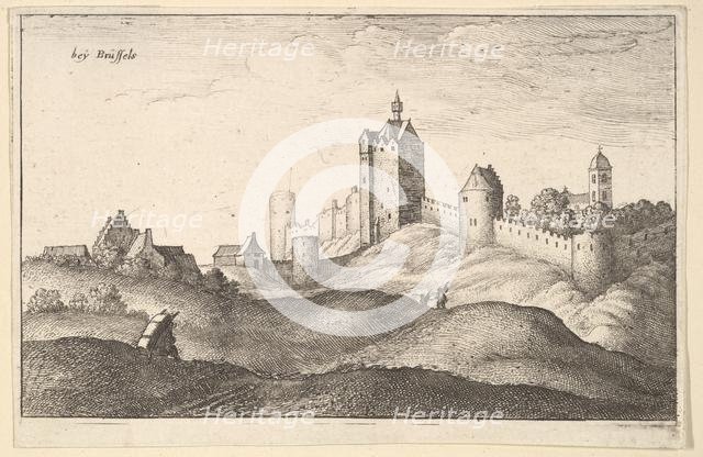 beÿ Brüssels (Brussels), ca. 1643. Creator: Wenceslaus Hollar.