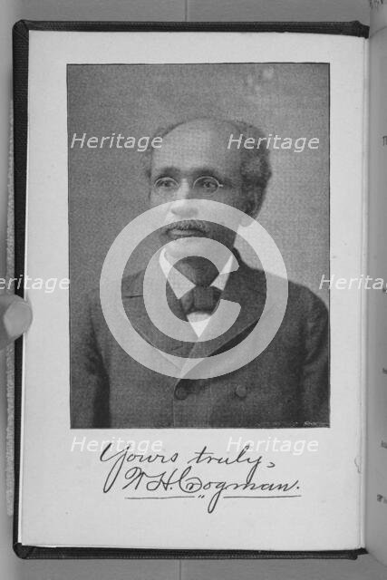 W. H. Crogman, 1897. Creator: Unknown.