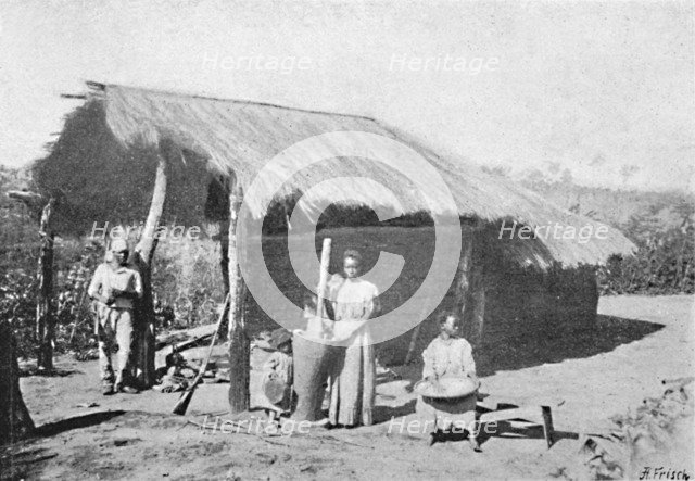 'Rancho de Negro', 1895. Artist: Paulo Sack.