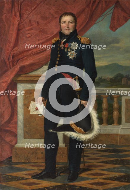 General Étienne-Maurice Gérard (1773-1852), 1816. Creator: Jacques-Louis David.