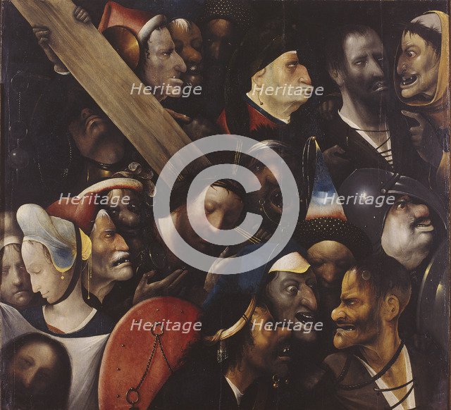 Christ carrying the Cross, 1515-1516. Artist: Bosch, Hieronymus (c. 1450-1516)