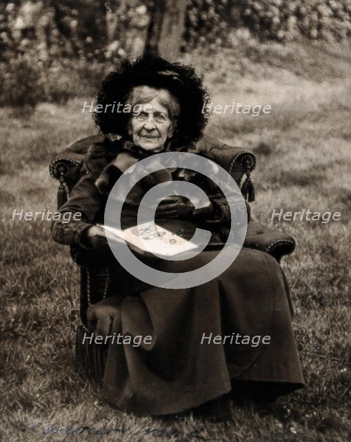 Dame Geneviève Ward. Creator: Unknown.