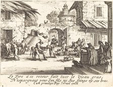 Killing the Fatted Calf, 1635. Creator: Jacques Callot.