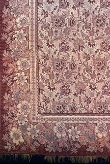 Carpet, Canada, 1830s. Creator: Unknown.