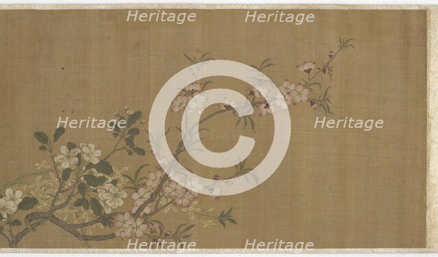 Flowers, Ming dynasty, 16th-17th century. Creator: Unknown.