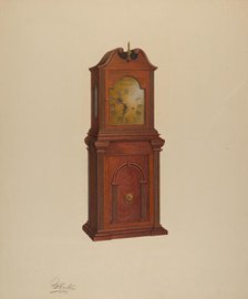 Shelf Clock, c. 1940. Creator: Ferdinand Cartier.