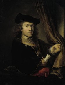 Self Portrait of Ferdinand Bol, 1630-1680. Creator: Ferdinand Bol.