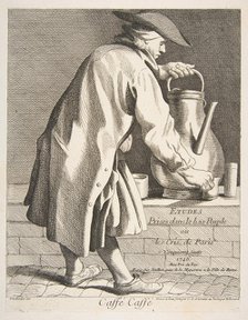 Coffee Vendor, 1746. Creator: Caylus, Anne-Claude-Philippe de.