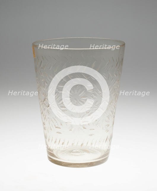 Pulque Glass, México, 18th century. Creator: Unknown.