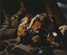 David and Goliath, 1607-1608. Creator: Borgianni, Orazio (1578-1616).