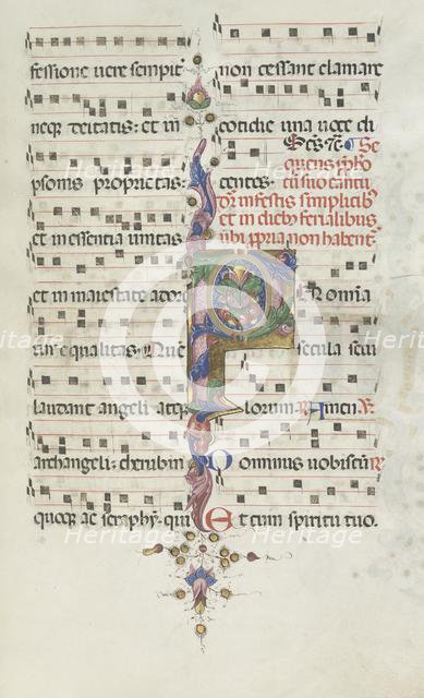 Missale: Fol. 183: Foliage decoration, 1469. Creator: Bartolommeo Caporali (Italian, c. 1420-1503).