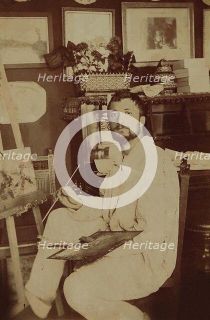 Portrait of André Devambez (1877-1944), 1900s-1910s. Creator: Anonymous.