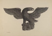 Eagle, c. 1939. Creator: Herman Bader.