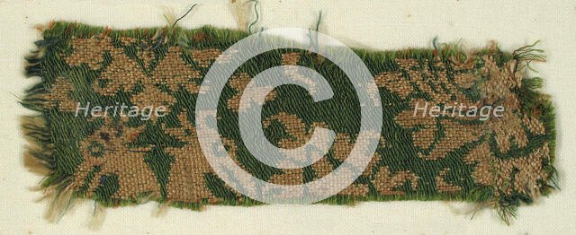 Textile with Figures, Italian, 14th century. Creator: Unknown.