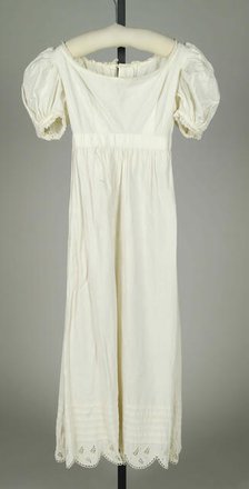 Underdress, American, 1820-25. Creator: Unknown.