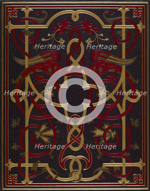 Cover of "Le Roi des Aulnes" (Der Erlkönig), 1904.  Creator: Léon Gruel.