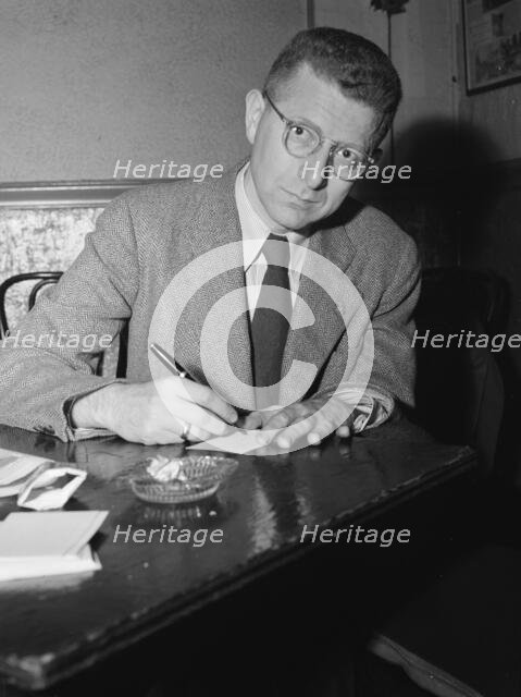 American Federation of Musicians, ca. Jan. 1947. Creator: William Paul Gottlieb.