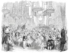 Juvenile Ball at the Mansion-House, on New Year's Eve, 1850. Creator: Unknown.