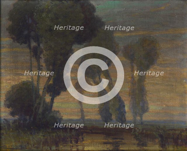 Landscape, 1910-1920. Creator: Ludovit Cordak.