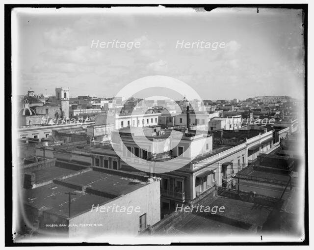 San Juan, Puerto Rico, c.between 1890 and 1901. Creator: Unknown.