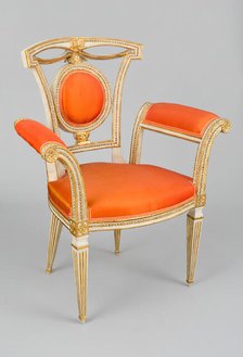 Armchair (one of two), Toscana, c. 1800. Creator: Unknown.