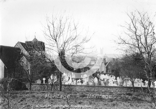 St Martin's Church, Canterbury, Kent, 1890-1910. Artist: Unknown
