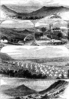 The Autumn Manoeuvres on Dartmoor, 1873. Creator: Unknown.