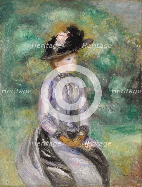 Adrienne, ca 1878. Artist: Renoir, Pierre Auguste (1841-1919)
