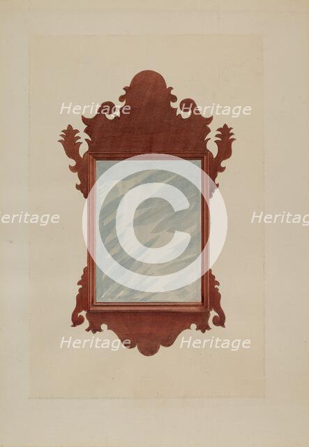 Mirror, c. 1936. Creator: Fred Weiss.