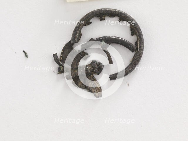 Garment ornament: butterfly (fragment), Goryeo period, 12th-13th century. Creator: Unknown.