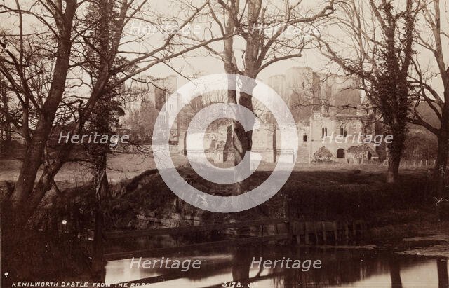 Kenilworth Castle form the Road, between 1870 and 1880. Creator: James Valentine.