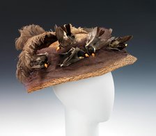 Hat, American, ca. 1890. Creator: Mlle. Louise.