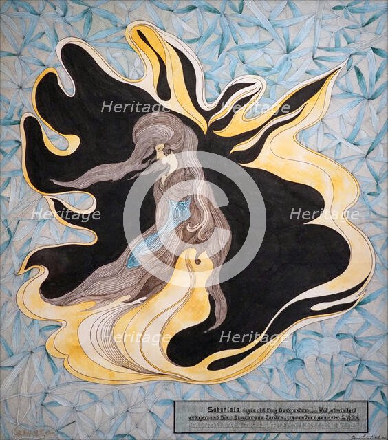 Sakuntala, 1900. Creator: Lund, Jens (1871-1924).